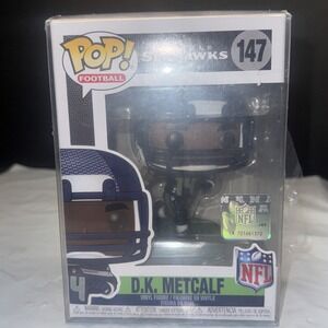 Funko POP! NFL Seahawks - DK Metcalf 231 Fanatics Exclusive W/PROtector‎ Steeler